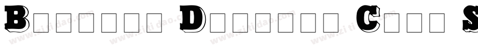 Brioche Display Caps SSi字体转换